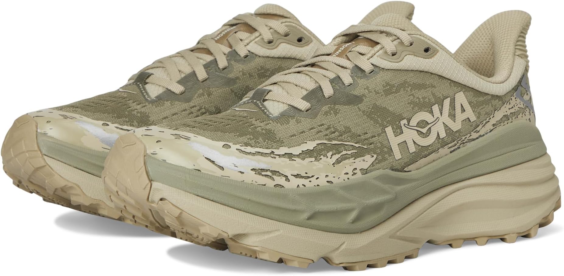

Кроссовки Hoka Stinson 7, цвет Oyster Mushroom/Wild Mushroom