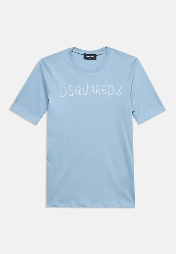 Футболка унисекс с принтом renny fit Dsquared2, Blue Mist — фото 3