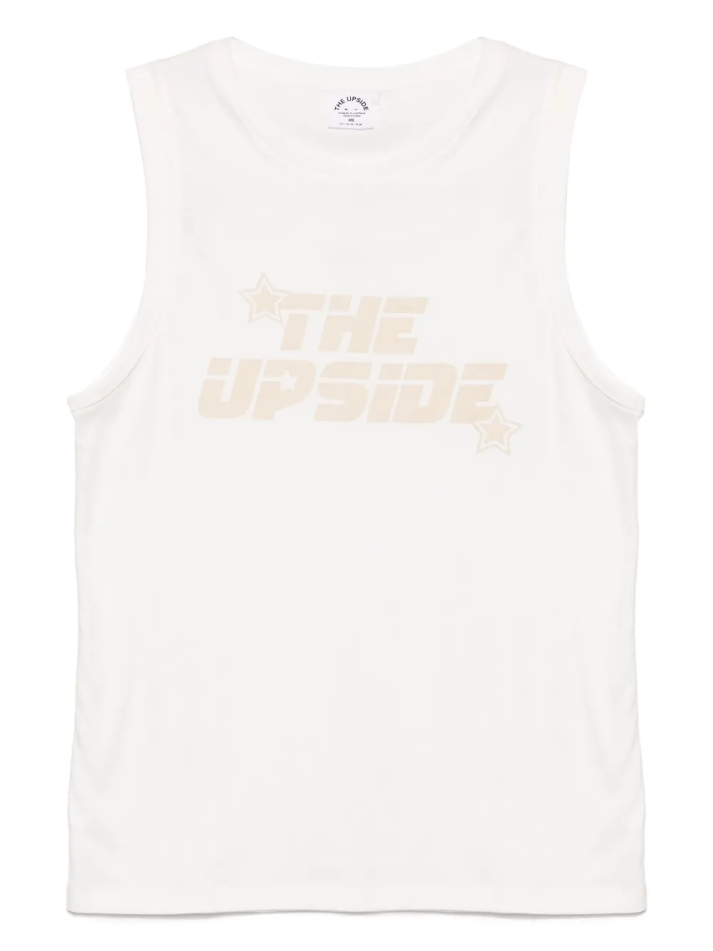 

Топ с логотипом The Upside, белый