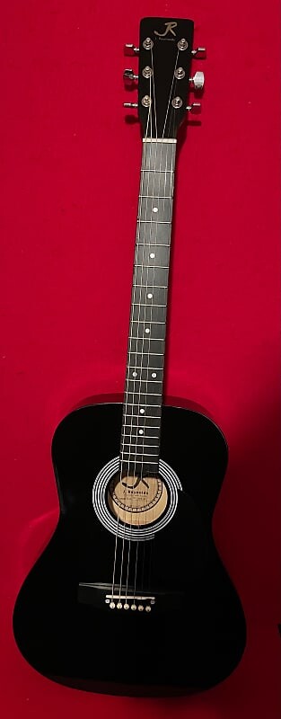 

Акустическая гитара J.Reynolds 3/4 size black guitar