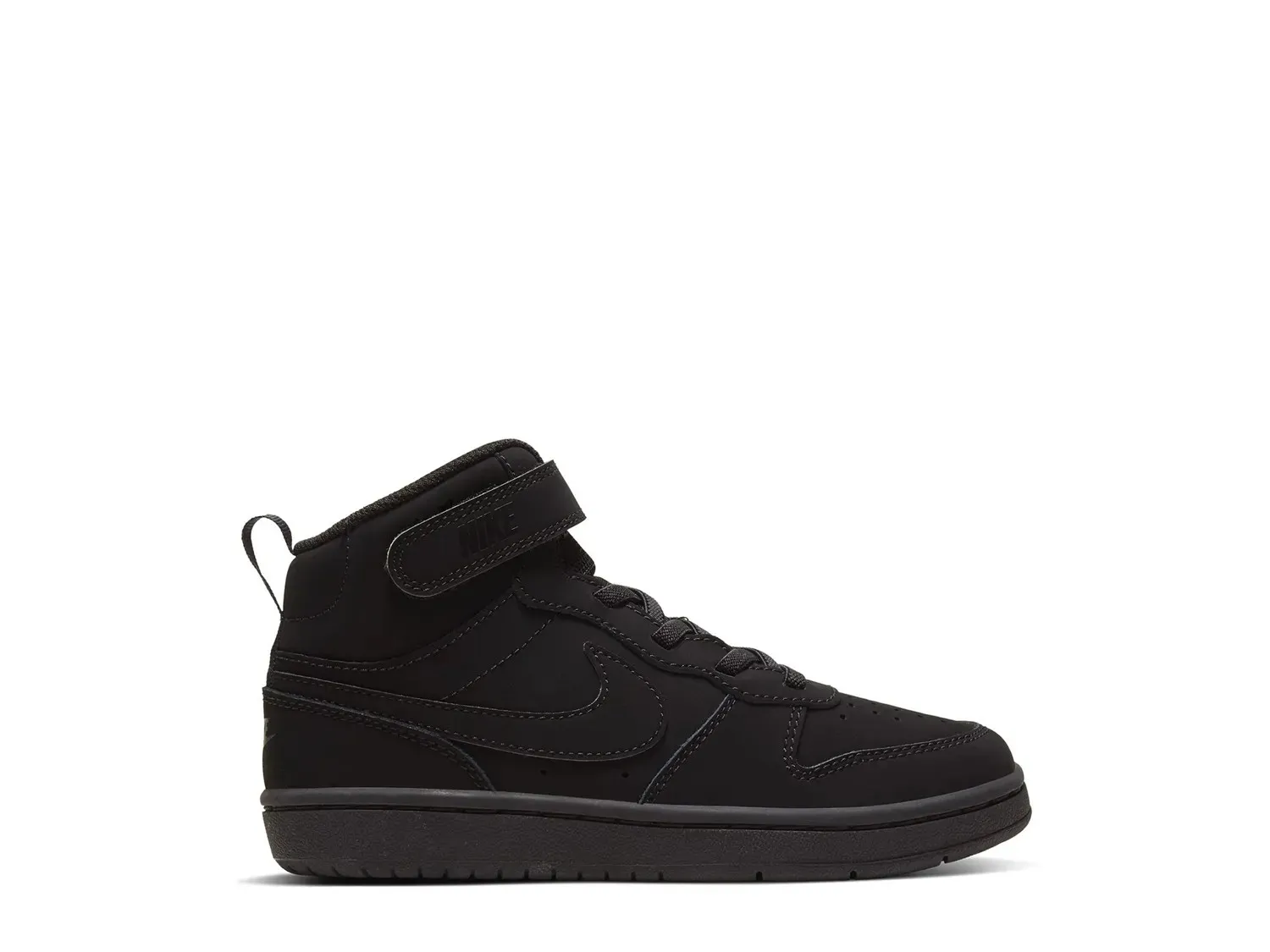 

Кроссовки Nike Court Borough Mid 2 — детские, черные