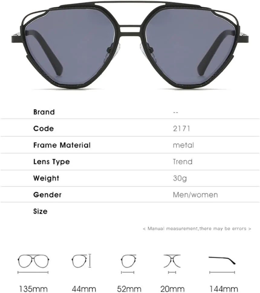 

Солнцезащитные очки в стиле стимпанк 2027 года для мужчин, треугольные солнцезащитные очки в стиле панк для женщин, ретро-модные очки в винтажном стиле MTZJH, C07