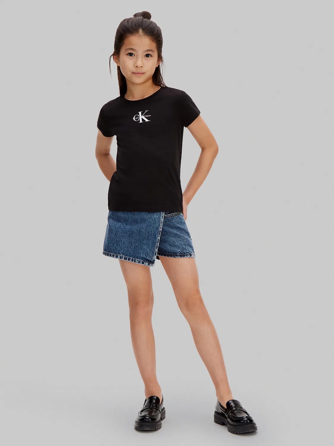 Рубашка Calvin Klein Jeans черного цвета — фото 3