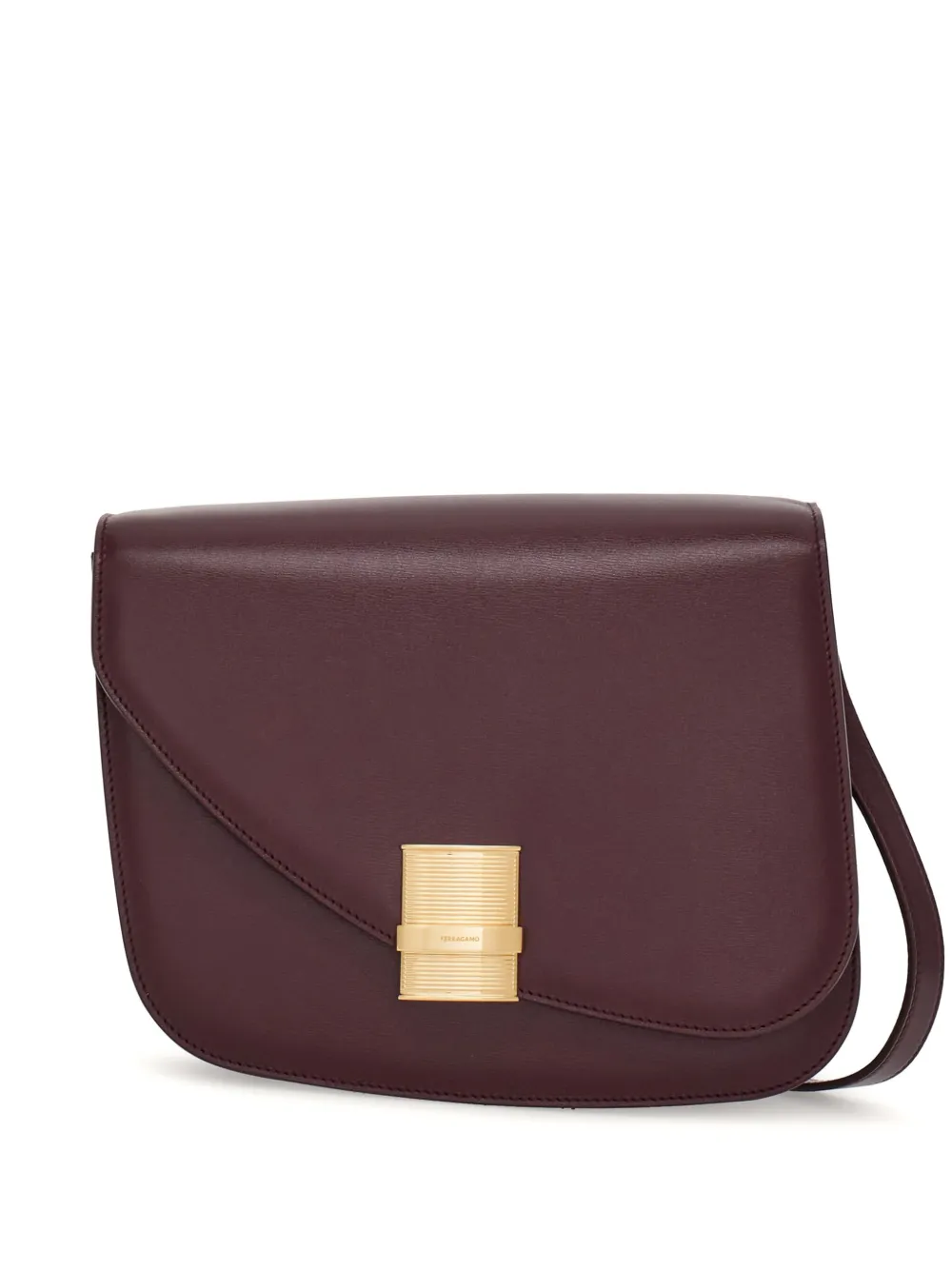 

Сумка на плечо Asymmetric среднего размера Ferragamo, красный