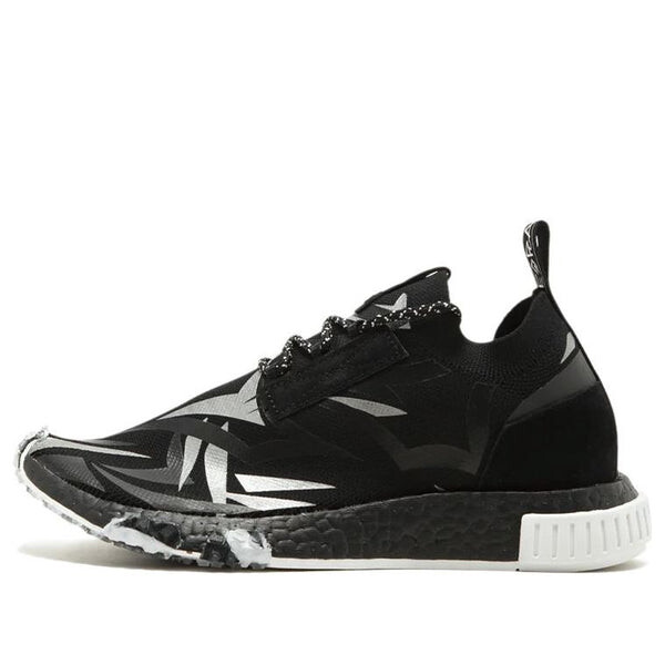 

Кроссовки juice x nmd_racer primeknit Adidas, черный