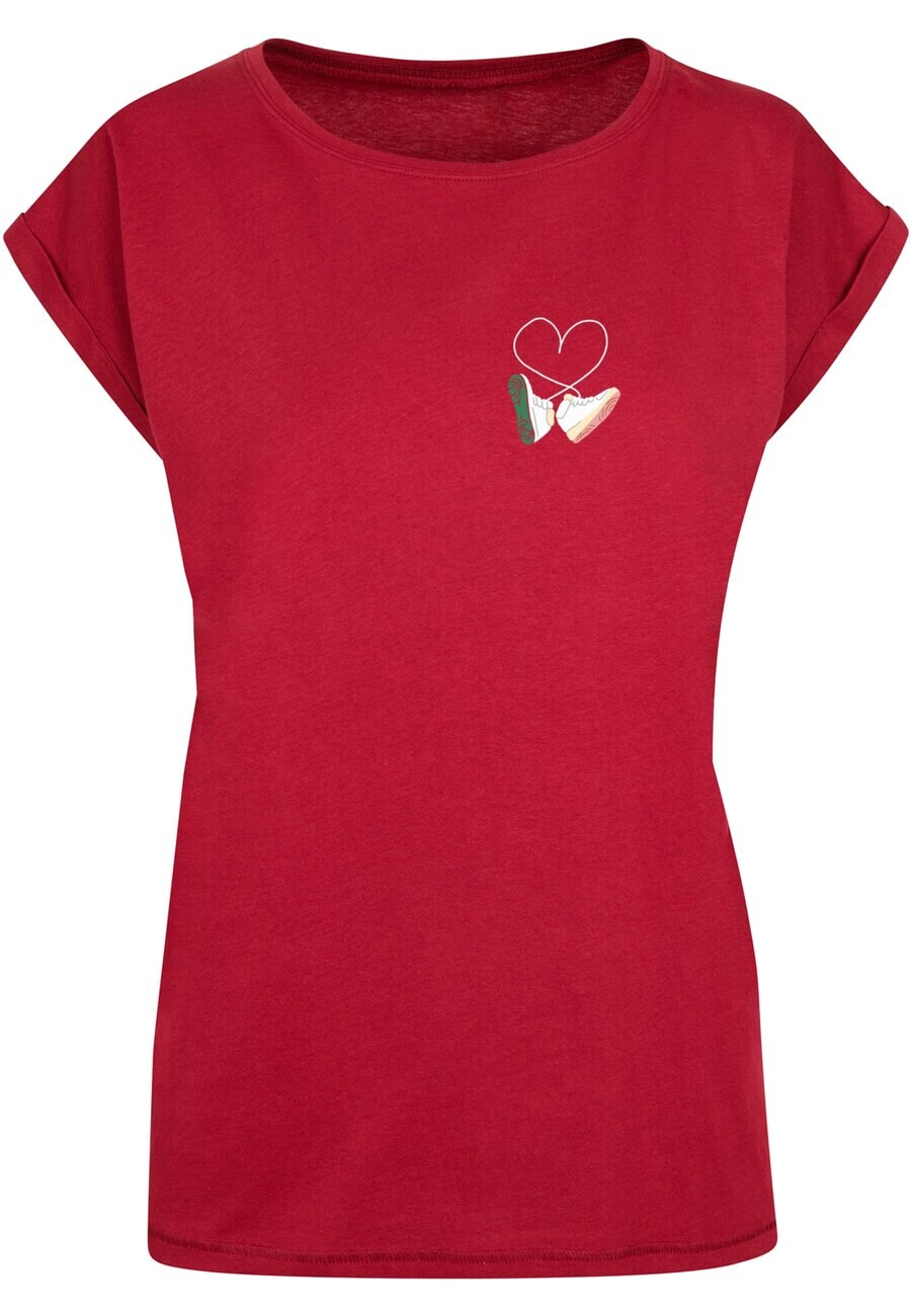

Футболка Mister Tee Shirt Kicks Love, бордовый