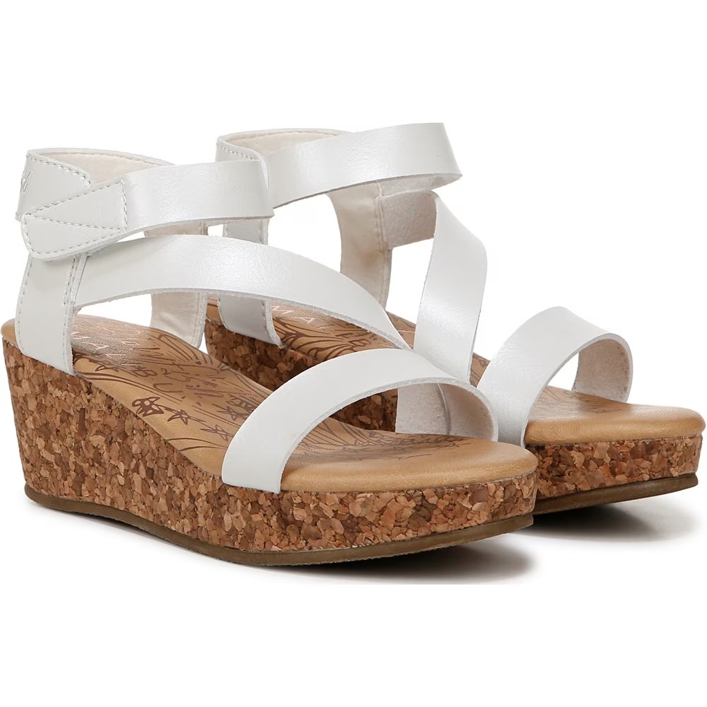 

Детские сандалии на танкетке loverli-k для маленьких/больших детей Blowfish Malibu, pearl white faux leather