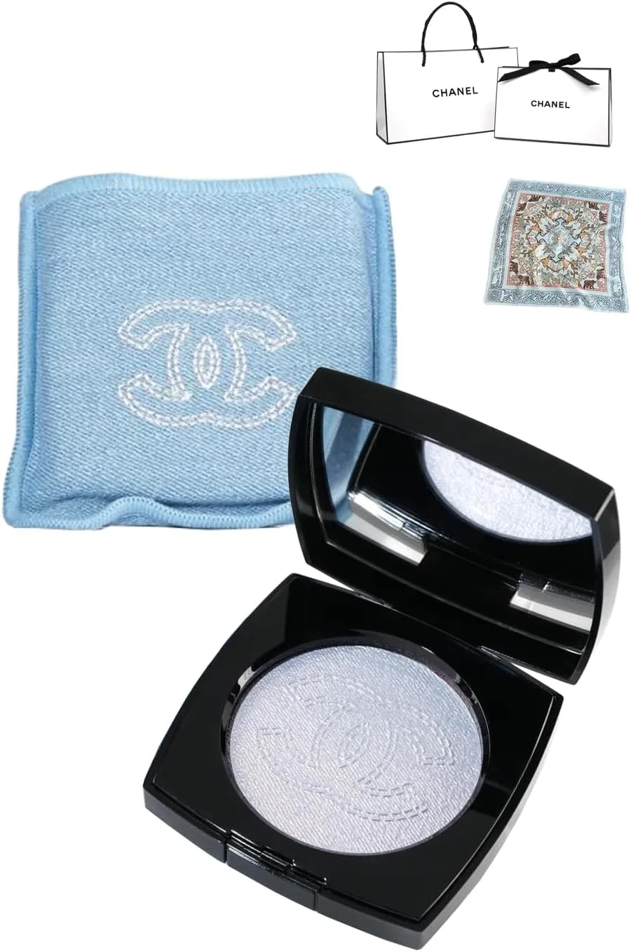Хайлайтер Chanel Coco Denim Limited Edition, голубой