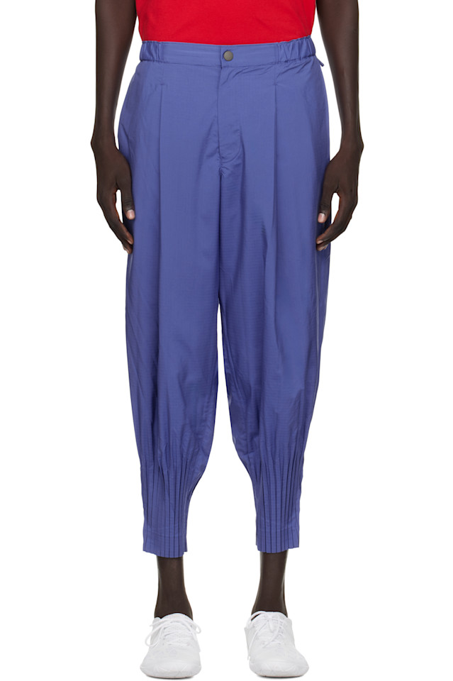 

Брюки Cascade Homme Plissé Issey Miyake, синий