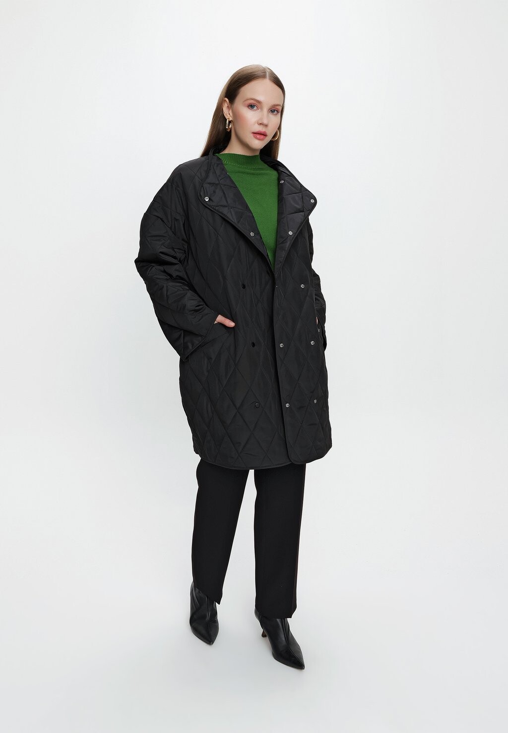 

Зимнее пальто MODEST 2 PIECES SUIT Armine, черный