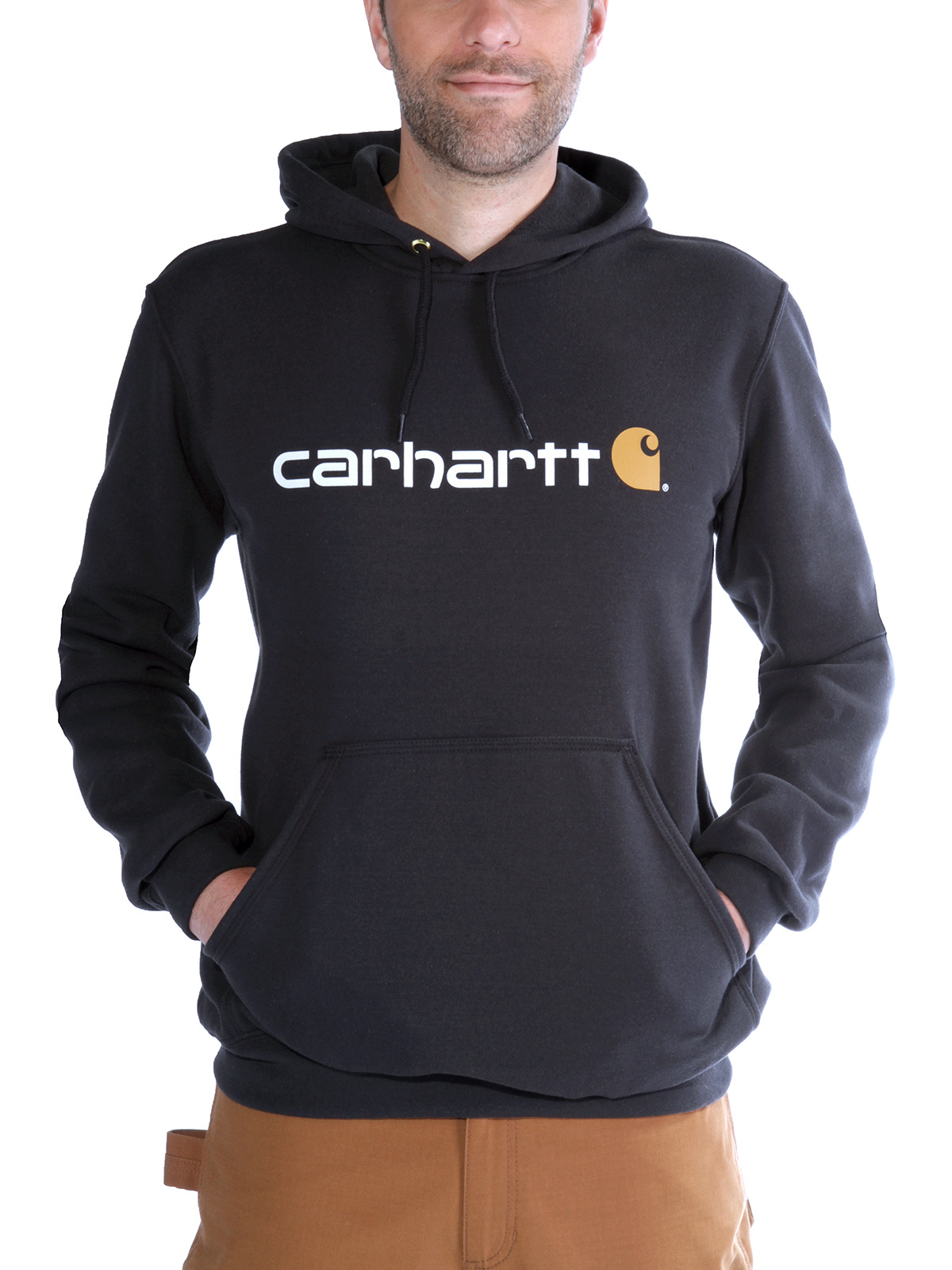 

Толстовка CARHARTT Logo, черный