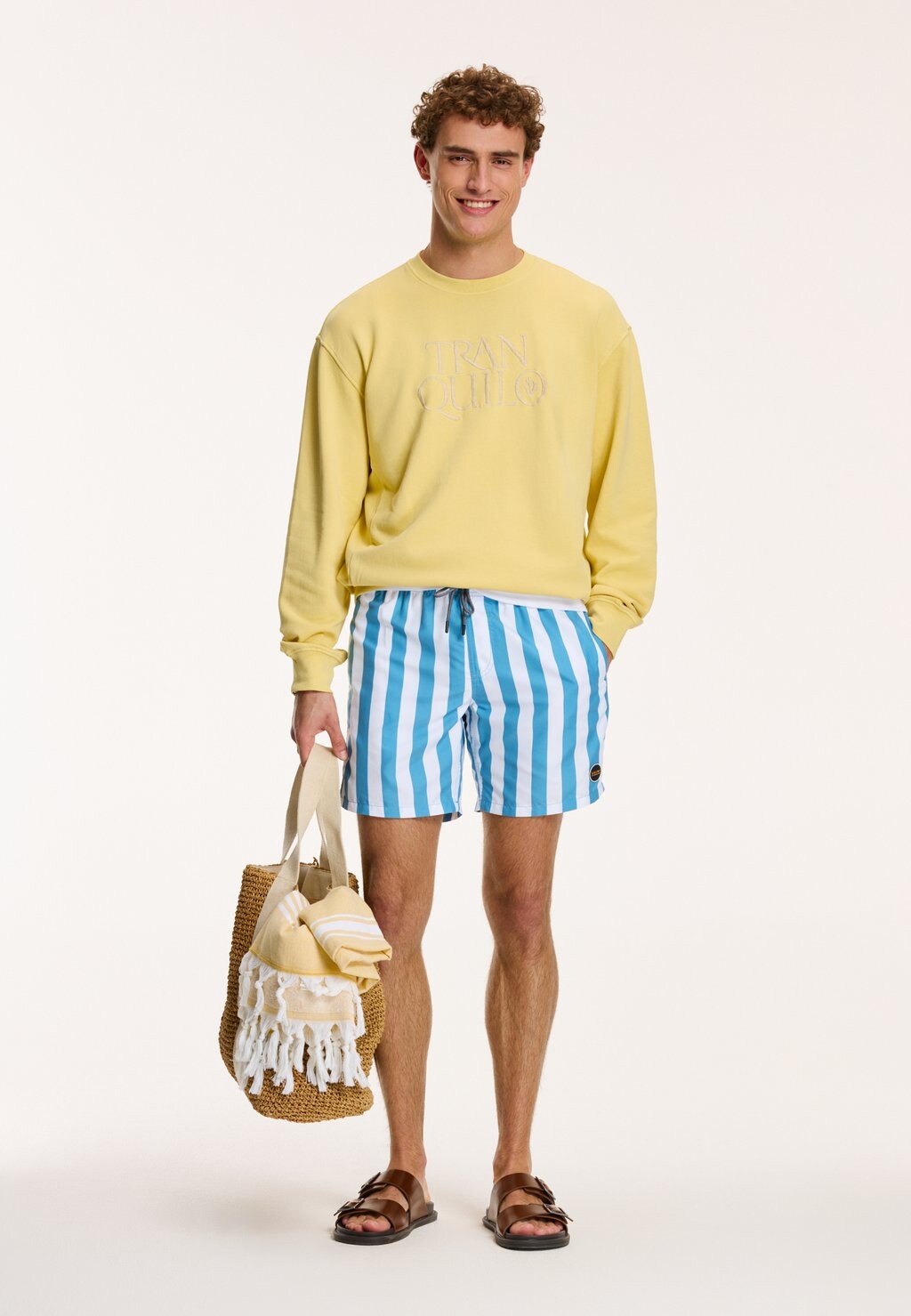 

Шорты для плавания Regular Fit Broad Stripe Shiwi, канадский синий
