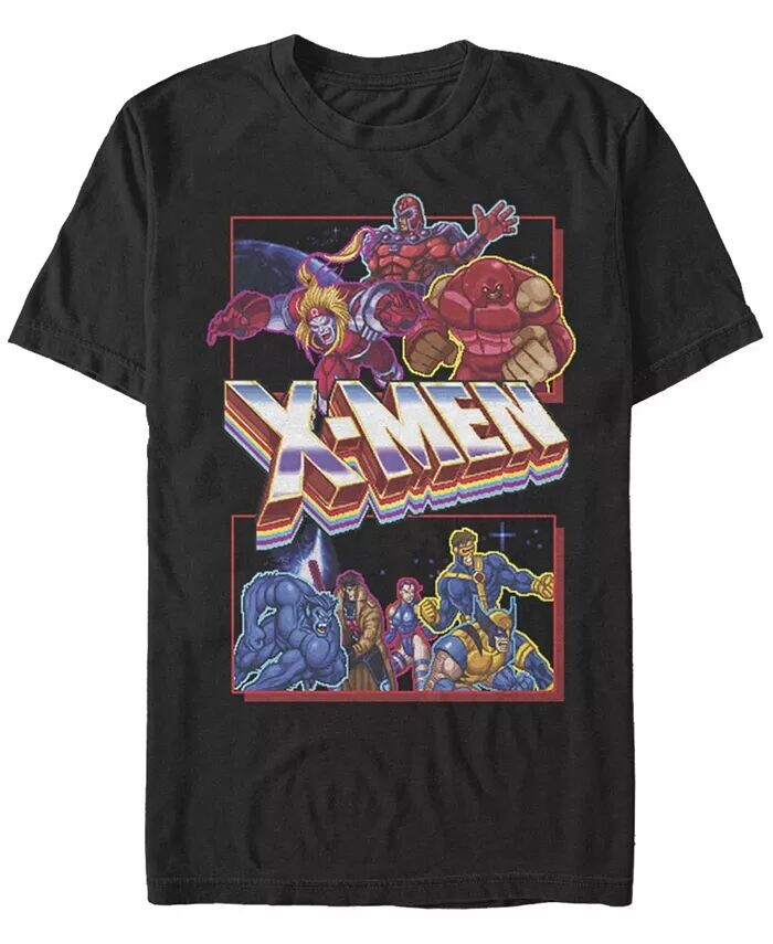 

Мужская футболка с коротким рукавом X-Men Arcade Fight Crew Fifth Sun, черный