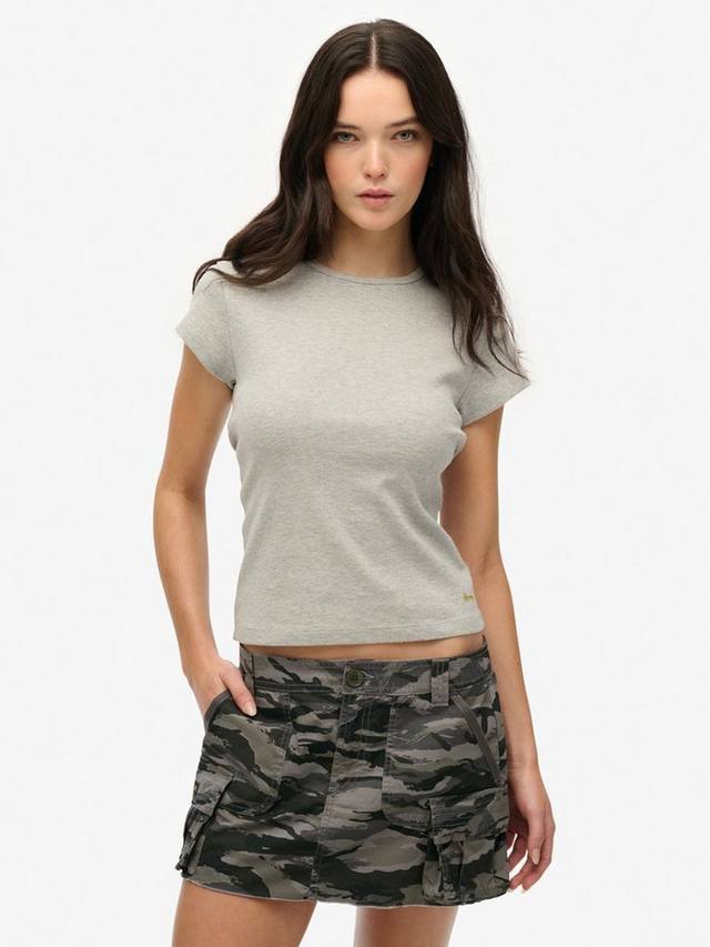 

Спортивная незаменимая футболка Superdry, цвет Grey Marl