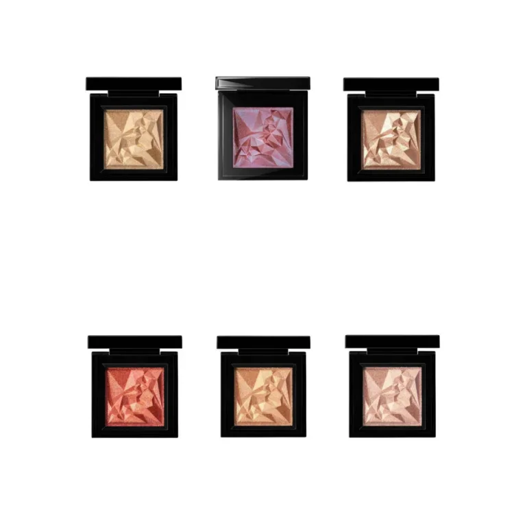 Shu Uemura Тени для век монохромные 2025 осень, улучшающие цвет, безопасные для кожи, легко растушевываются, натуральные, #Citrine Veil Fragmented Shadows Gold+Pink Pearl — фото 3