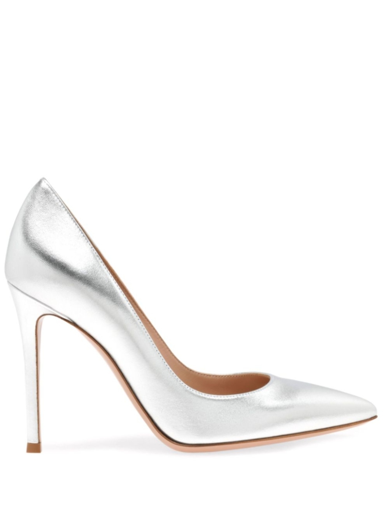 

Туфли Gianvito Rossi 105 мм Gianvito, серебряный