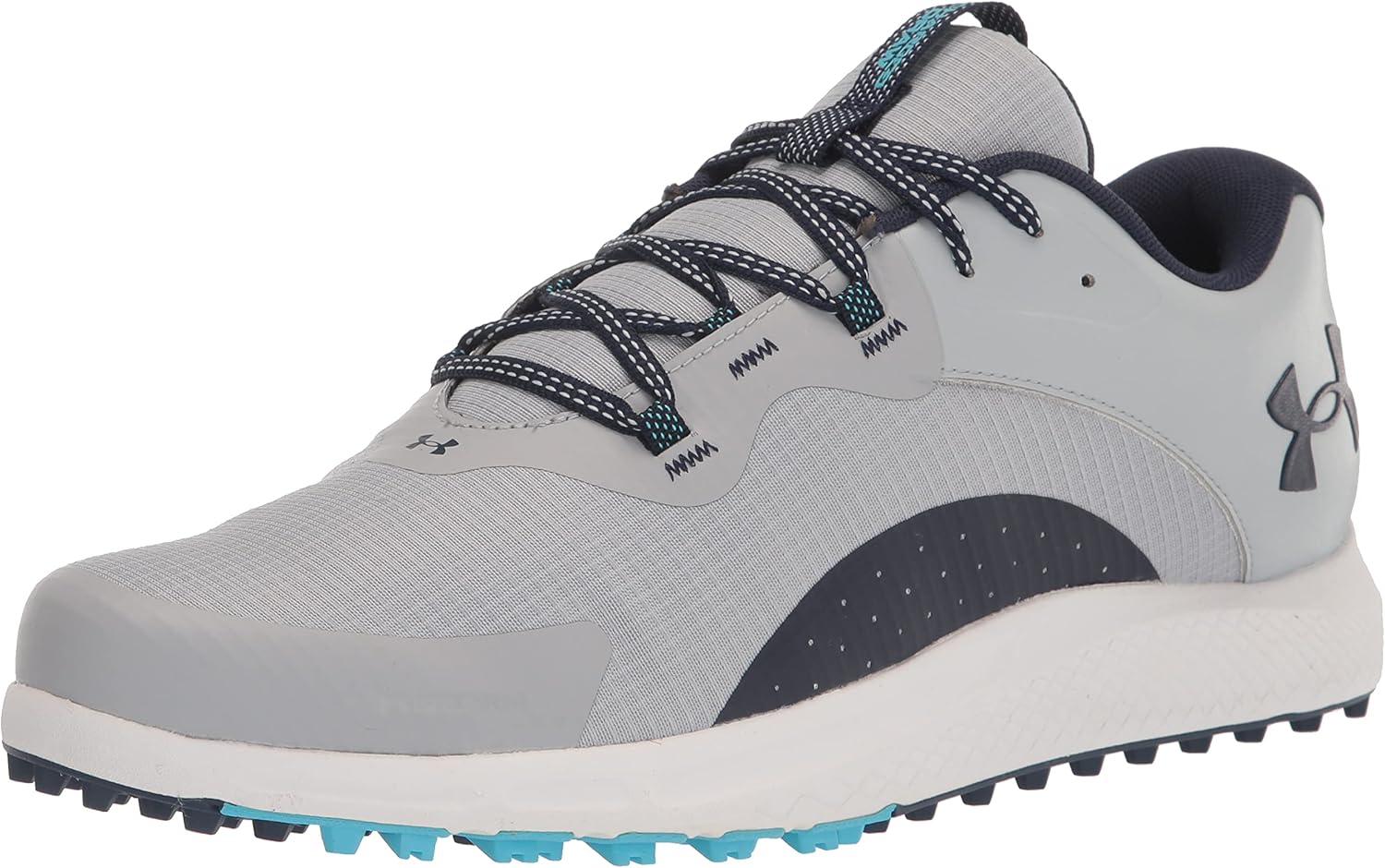 

Мужские кроссовки для гольфа Under Armour Charged Draw 2 Cleat, (101) Mod Gray/Midnight Navy/Midnight Navy