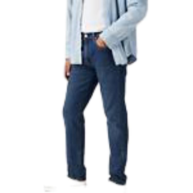 Levis Джинсы levi's linen+denim collection мужские темно-синие — фото 3