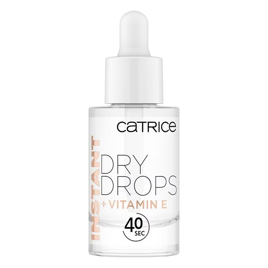 

Catrice Прозрачное верхнее покрытие для ногтей Instant Dry Drops, 8 мл, Transparent