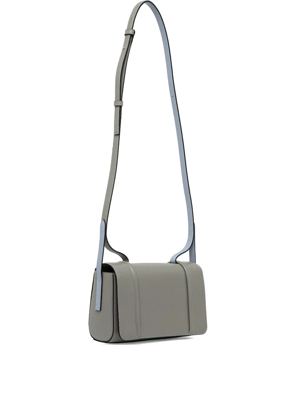 

Сумка Mini Riva S с кожаным клапаном и ремешком через плечо Furla, серый