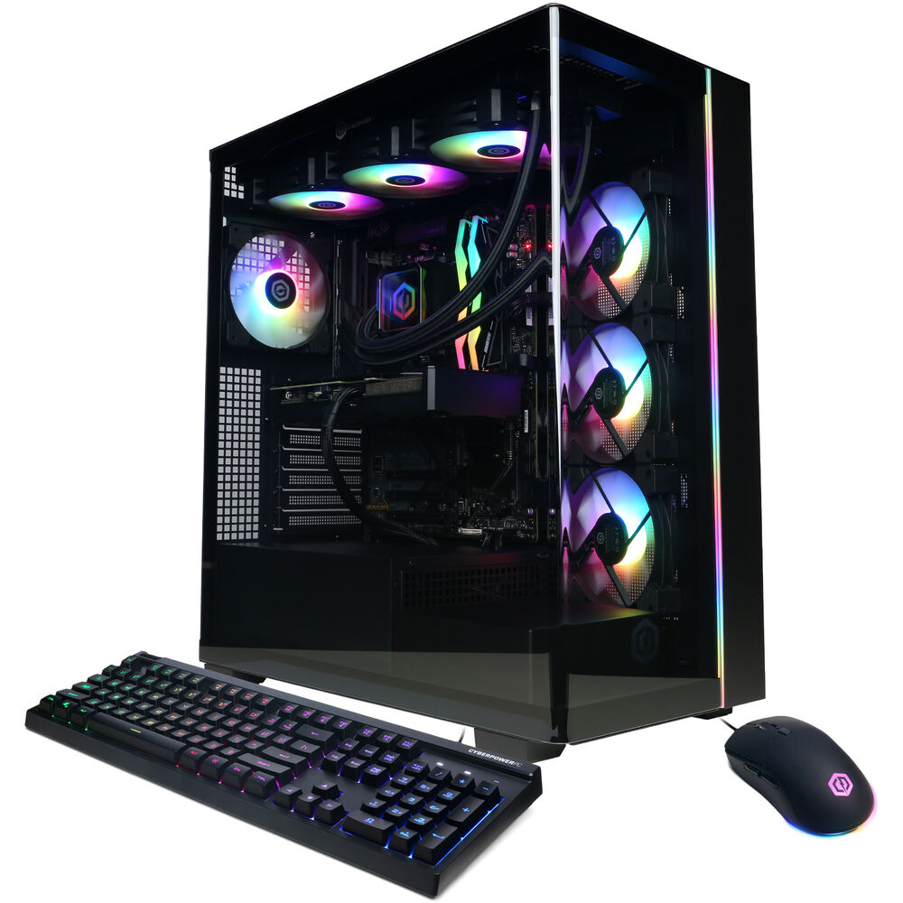 

Настольный компьютер CyberPowerPC Gamer Supreme Liquid Cool Desktop SLCAI10200CPG