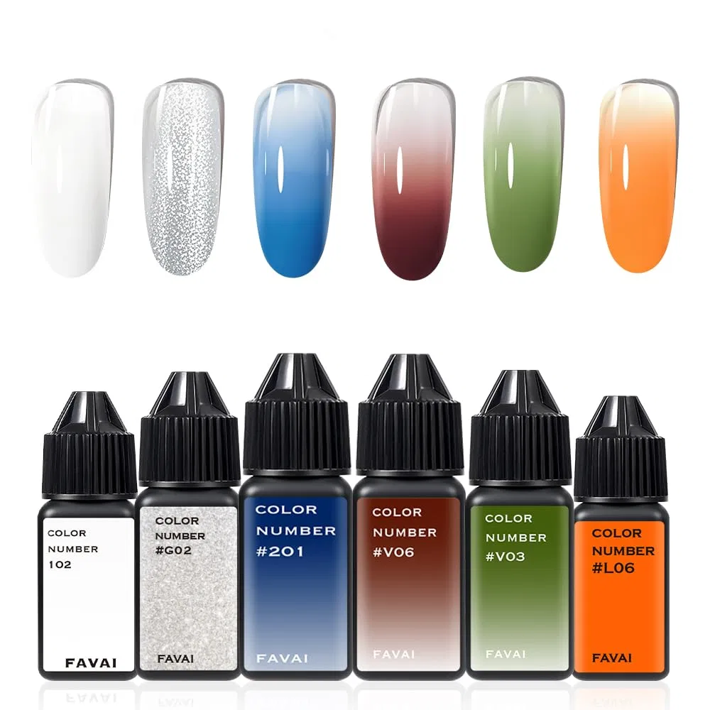 Гель-лак для аэрографии FAVAI Airbrush Gel Polish Favai
