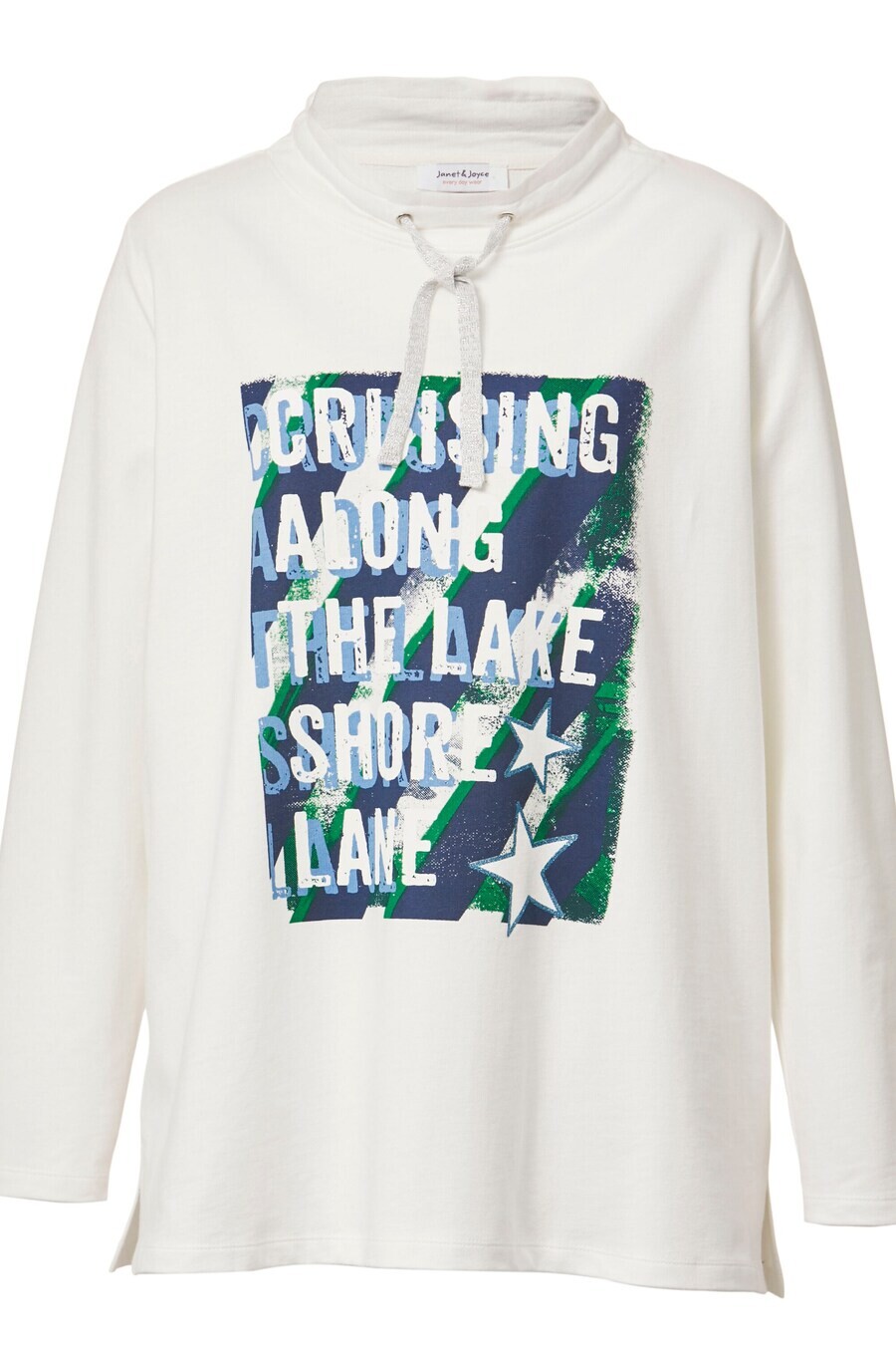 

Свитер Janet & Joyce Sweatshirt, белый