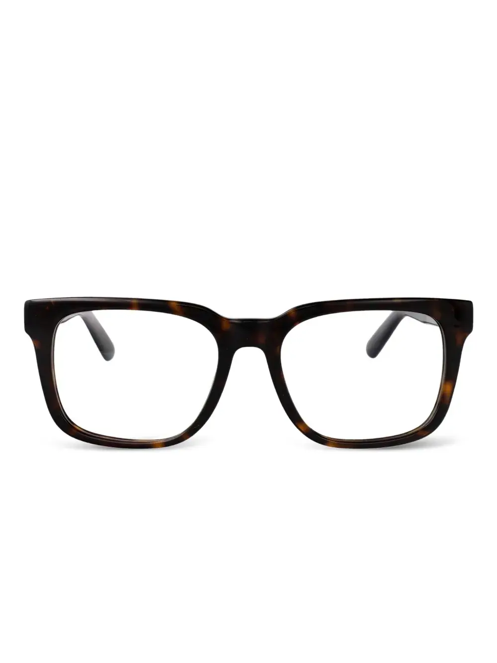 

Очки черепаховой расцветки с логотипом GCDS, коричневый