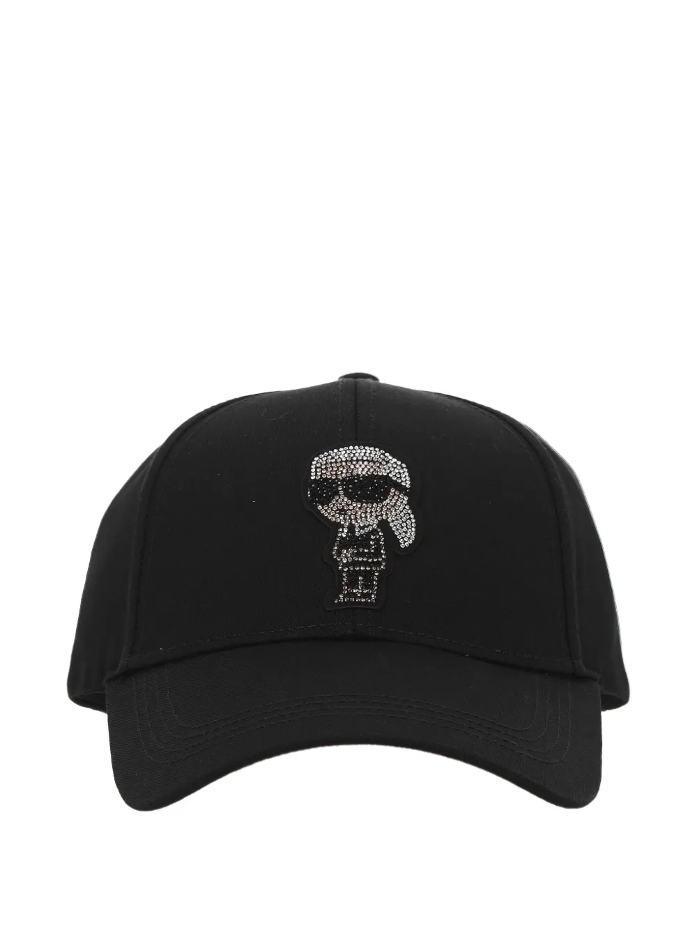 

Бейсболка, украшенная кристаллами KARL LAGERFELD, черный
