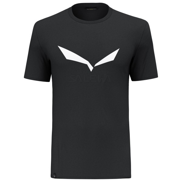 

Футболка Solidlogo dry - функциональная футболка Salewa, Black Out