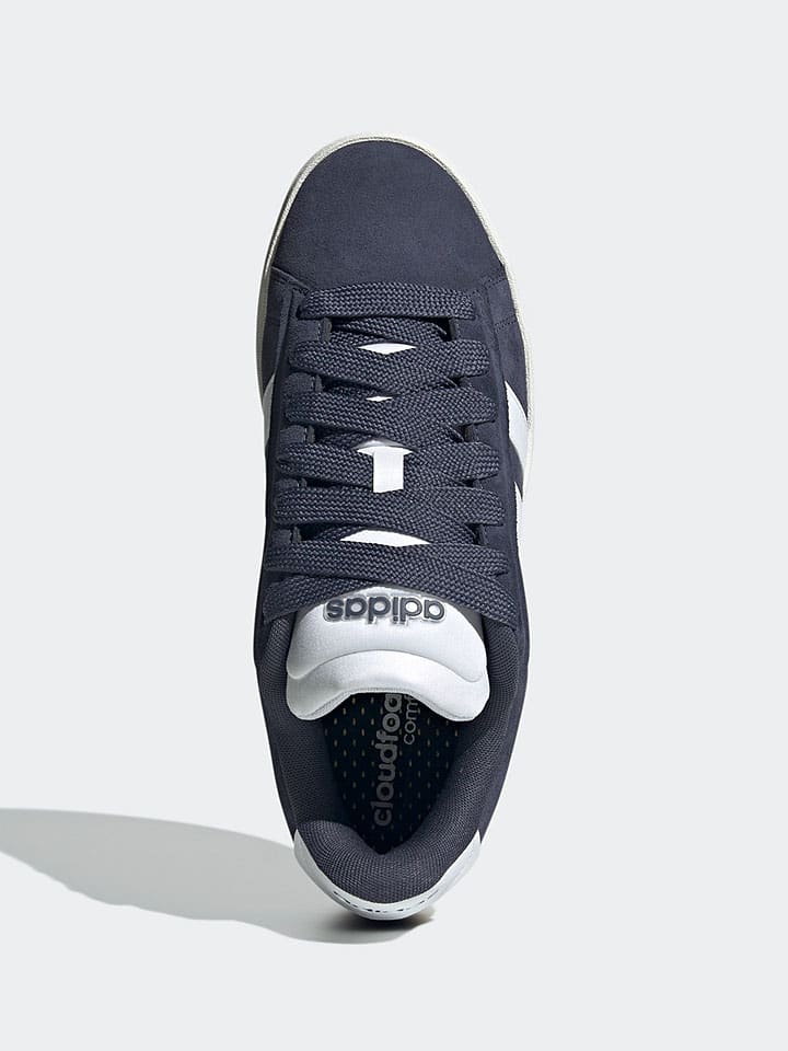 Adidas Темно-синие кроссовки — фото 4