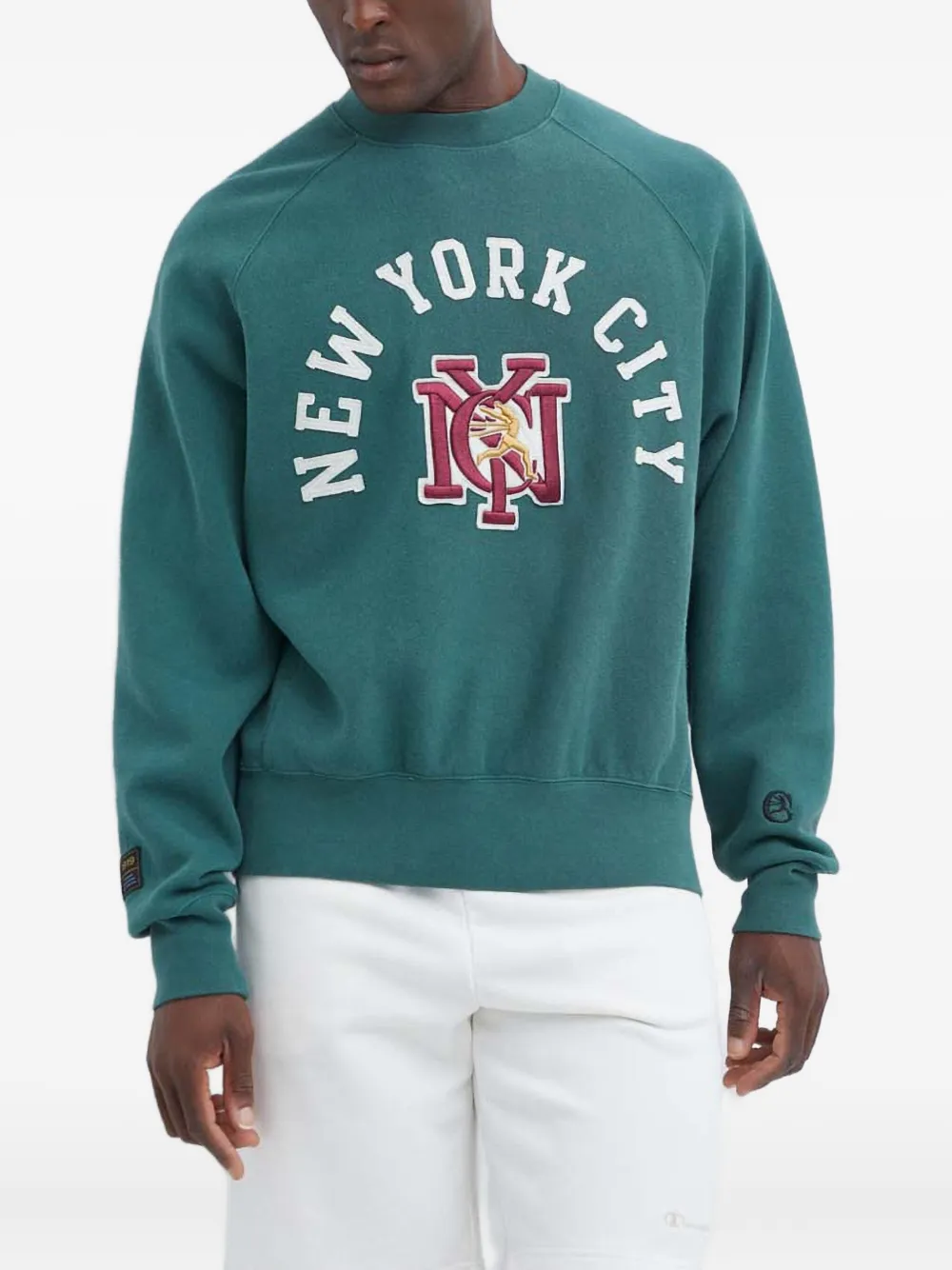 

Свитшот с аппликацией Champion, зеленый