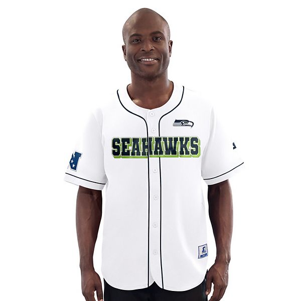 

Мужская белая бейсболка seattle seahawks relay full-button Starter