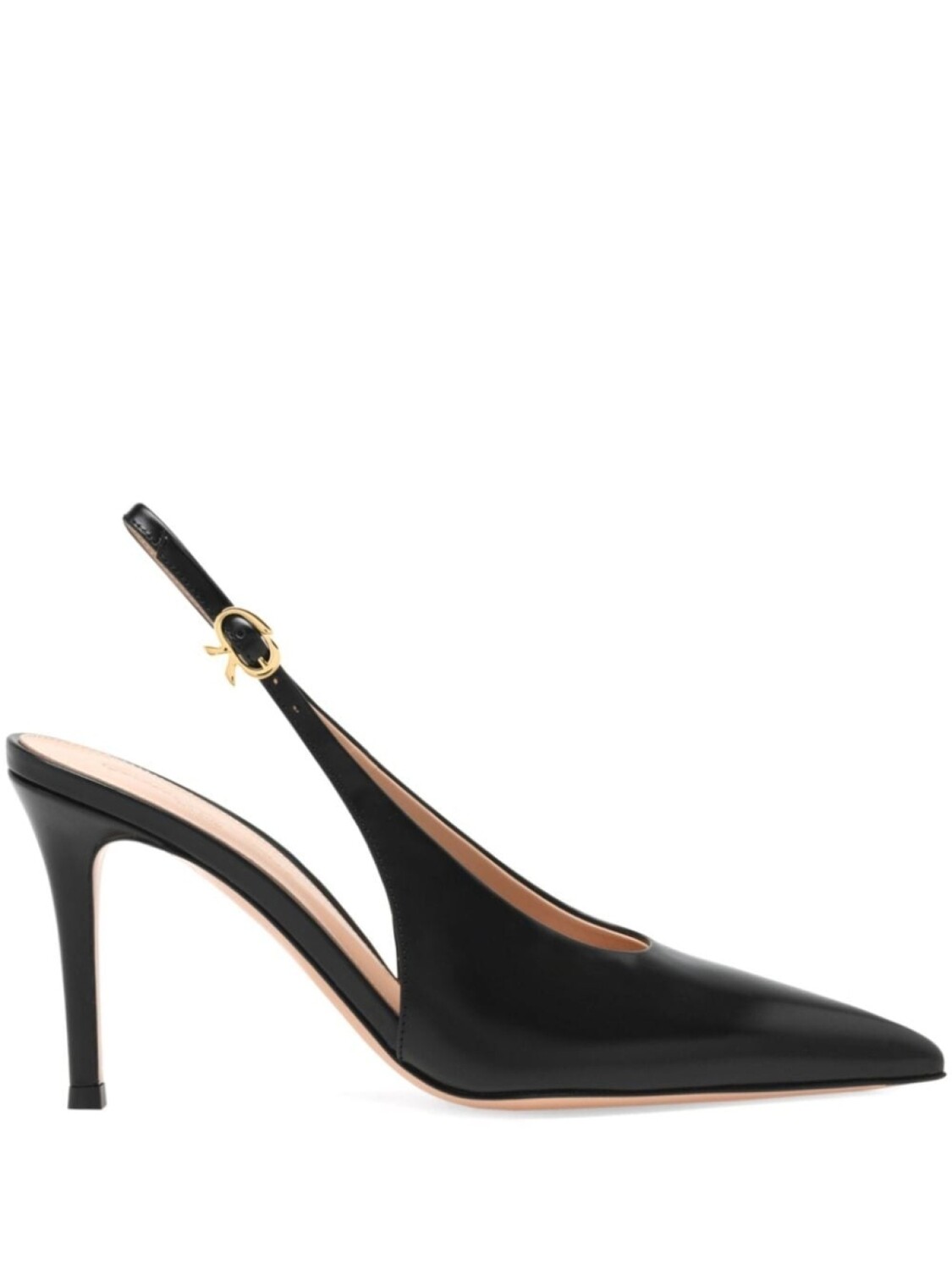 

Gianvito Rossi туфли Robbie 85 с ремешком на пятке, черный