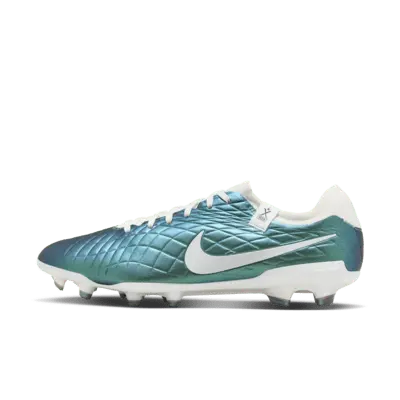 

Бутсы Nike Tiempo Emerald Legend 10 Pro FG Low-Top Soccer Cleats, цвет Dark Atomic Teal/Sail