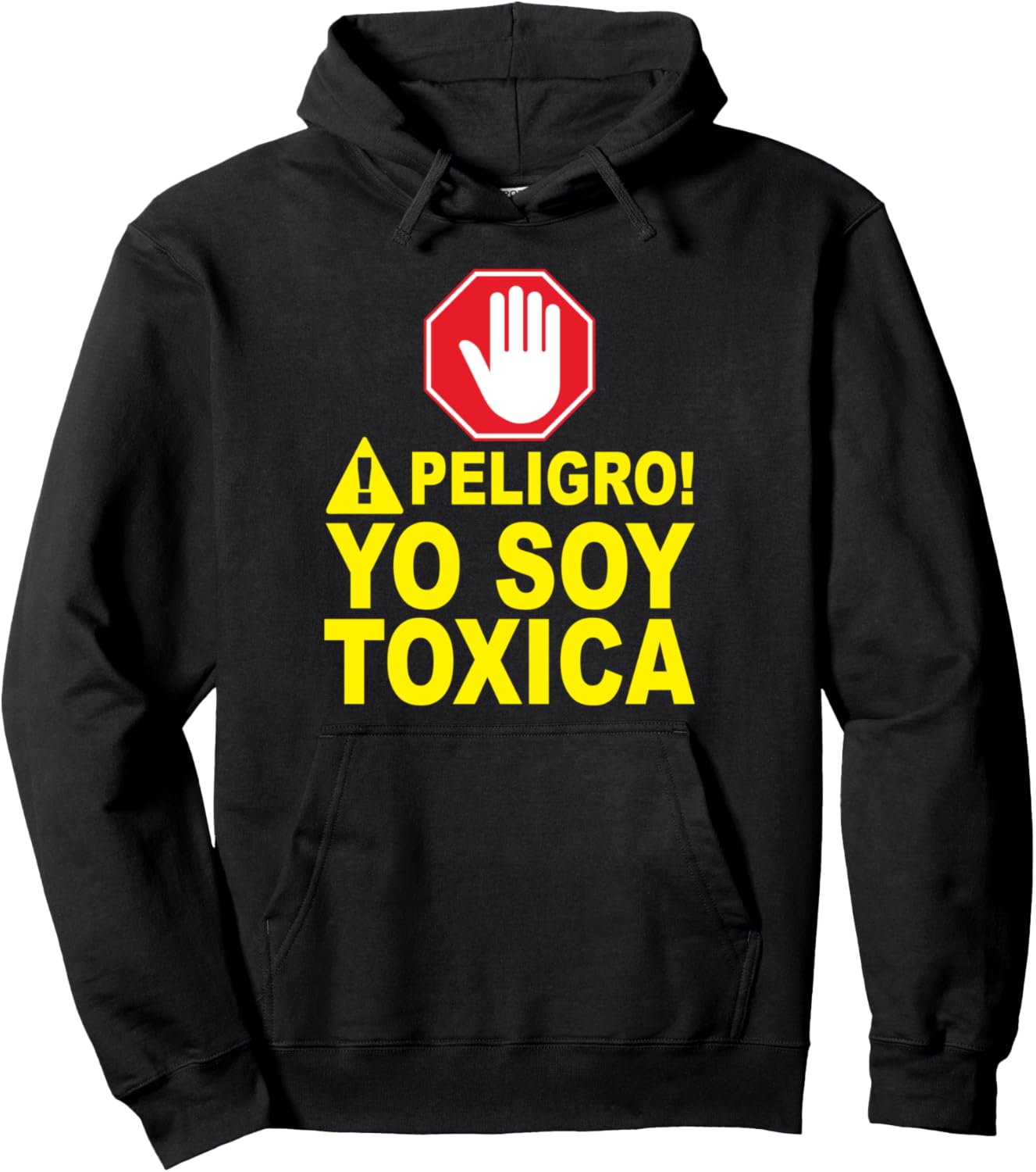 

Симпатичная толстовка Chula Amor Peligro Yo Soy Toxica Bonita Latina Mujer Toxica Pero Cute, черный