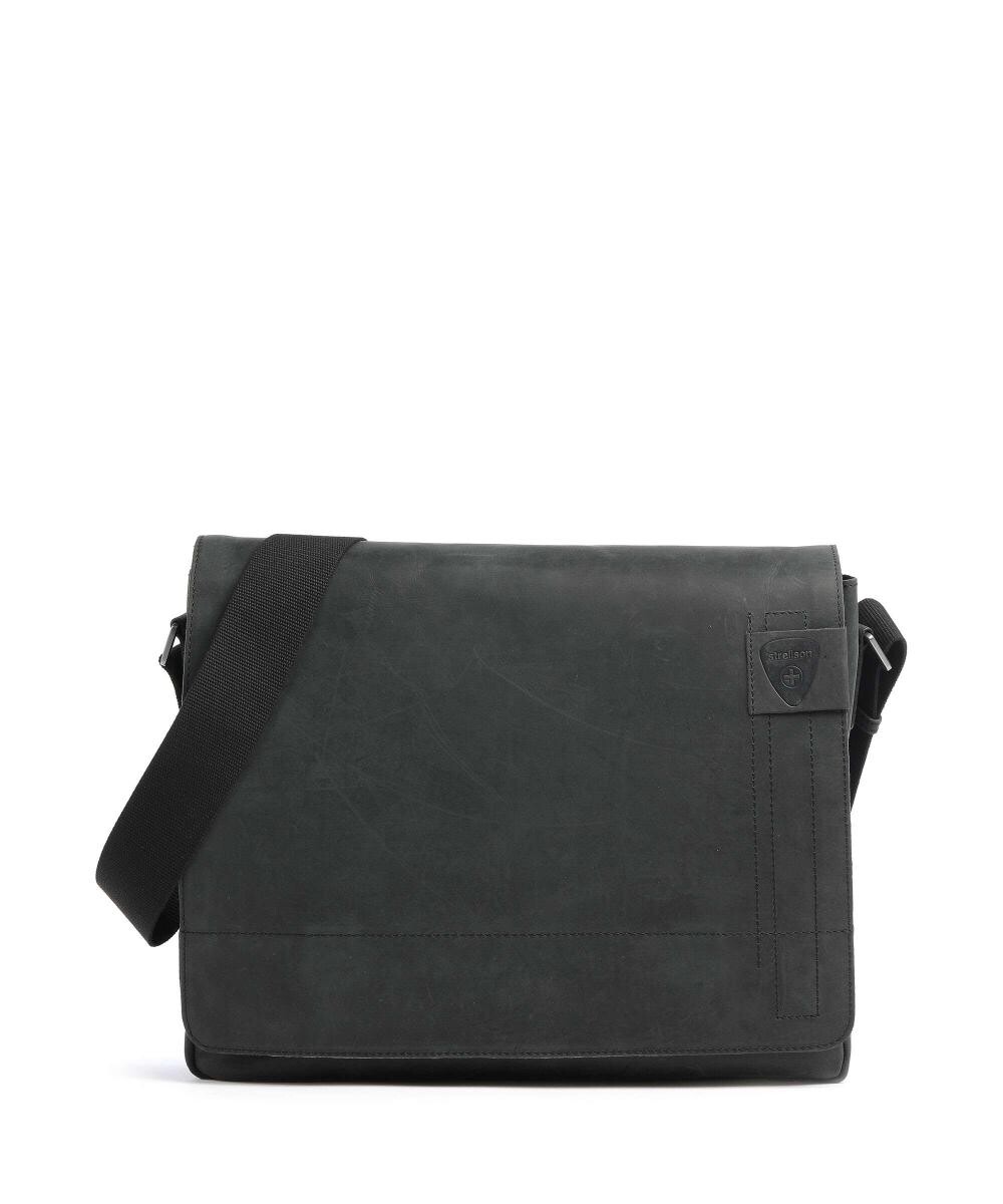 

Портфель richmond 14″ кожаный Strellson, черный