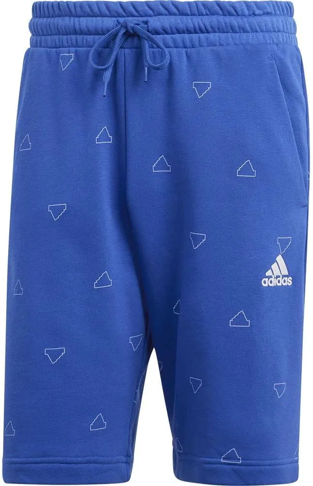 Мужские шорты adidas Seasonal Essentials с монограммой и графическим принтом - Повседневные шорты - Шорты