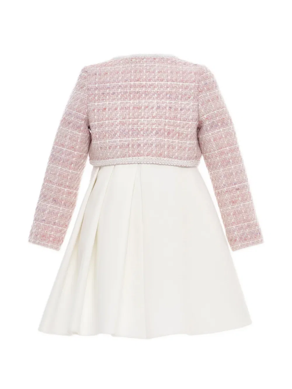 Комплект плиссированного платья Florel Dress & Fleur, нейтральный — фото 2