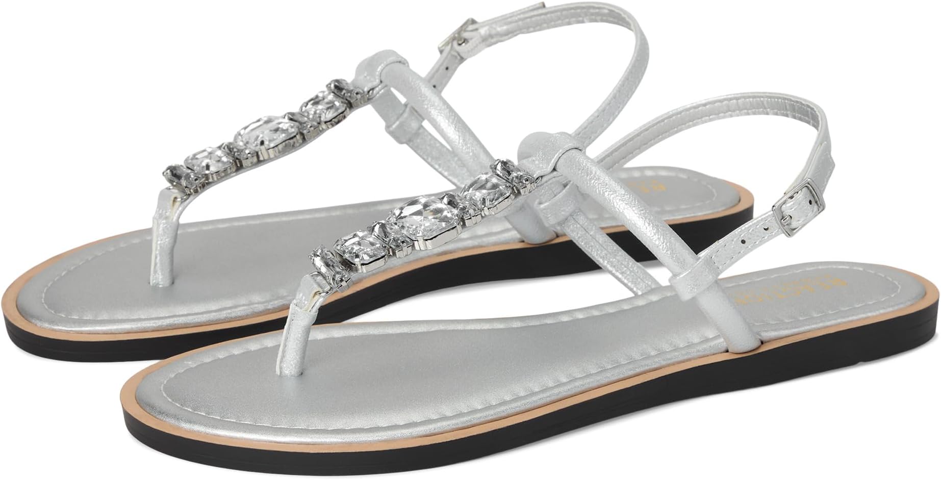 Сандалии Kenneth Cole Reaction Sera, цвет Silver Metallic