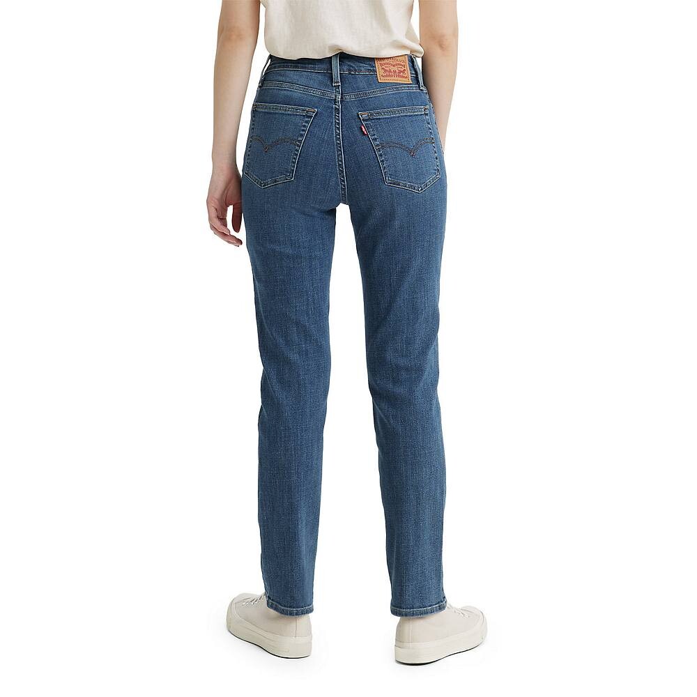 Женские прямые джинсы Levi's 724 с высокой посадкой, цвет Carbon Glow — фото 2