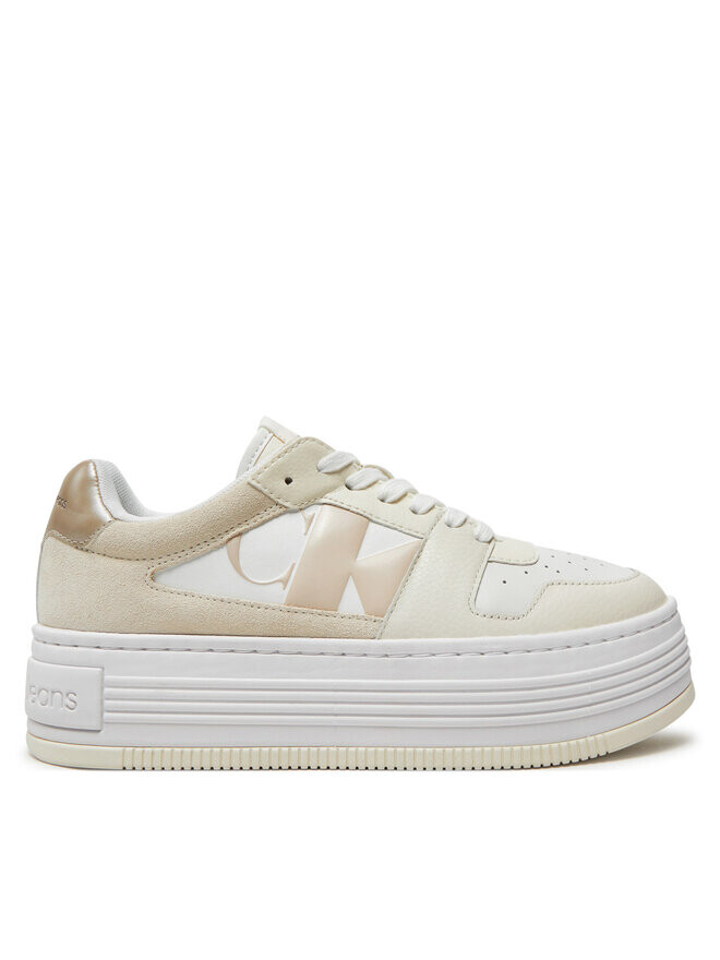 

Кроссовки Calvin Klein Jeans Bold Platf Low Lace Mix Nbs Mtr, белый