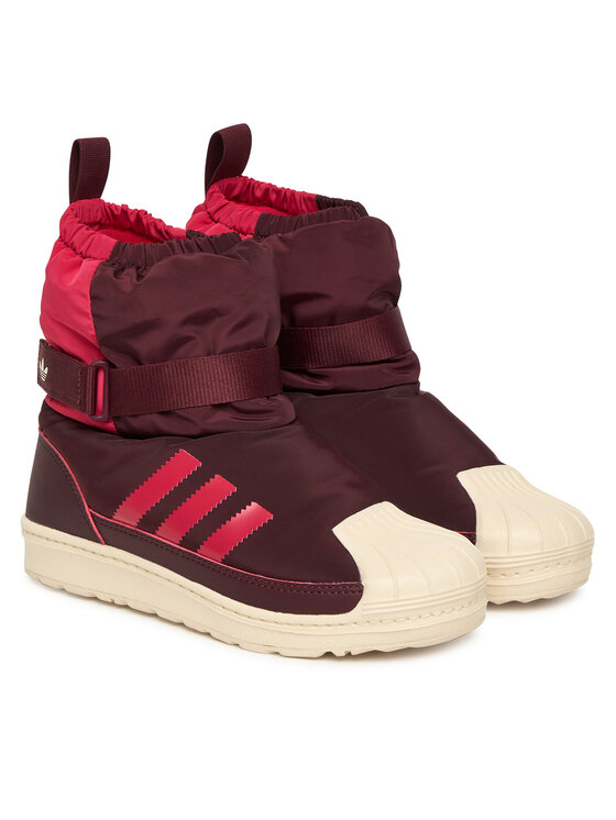 Сапоги для снега Superstar 360 Winterized Boot JR5804 Adidas, красный — фото 2