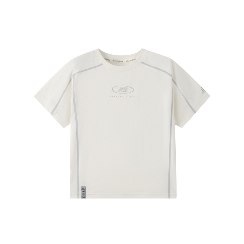 

New Balance Футболка NB Ivory White для детей 3-7 лет, Белый, New Balance Футболка NB Ivory White для детей 3-7 лет