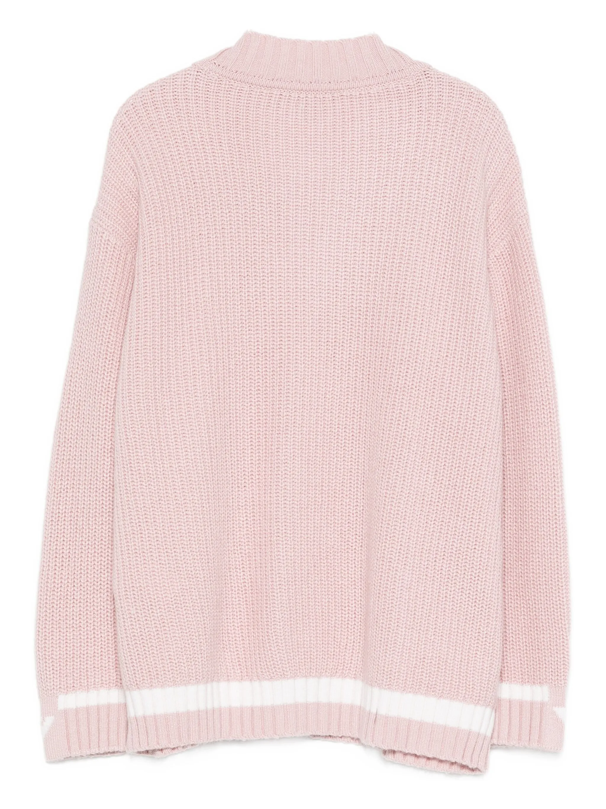 Кардиган с V-образным вырезом Emporio Armani Kids, розовый — фото 2