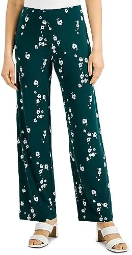Женские брюки Alfani Petite с цветочным принтом, зеленые, модель Ditzy Breeze PS