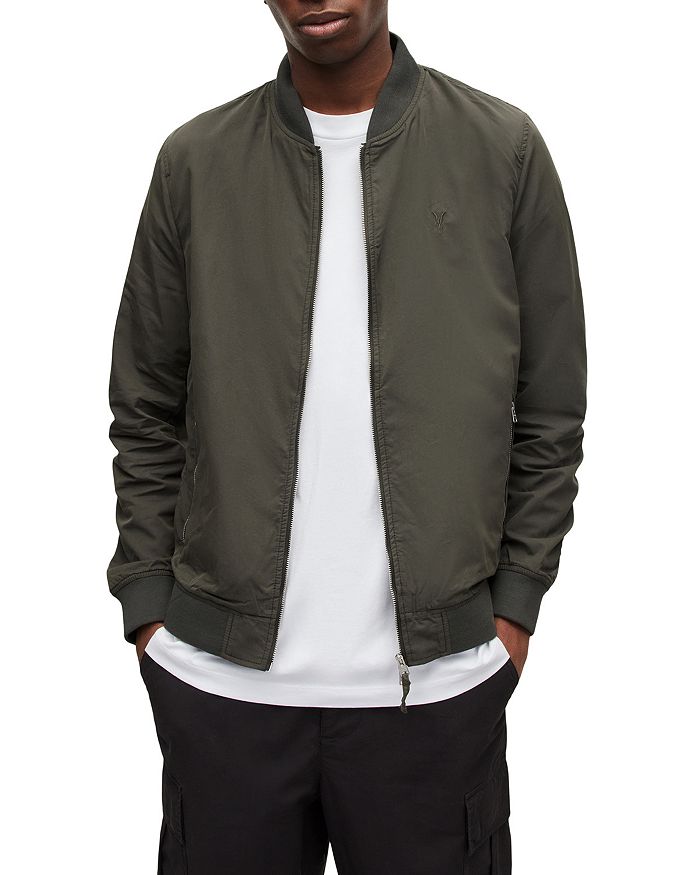 

Куртка Bassett Bomber ALLSAINTS, зеленый