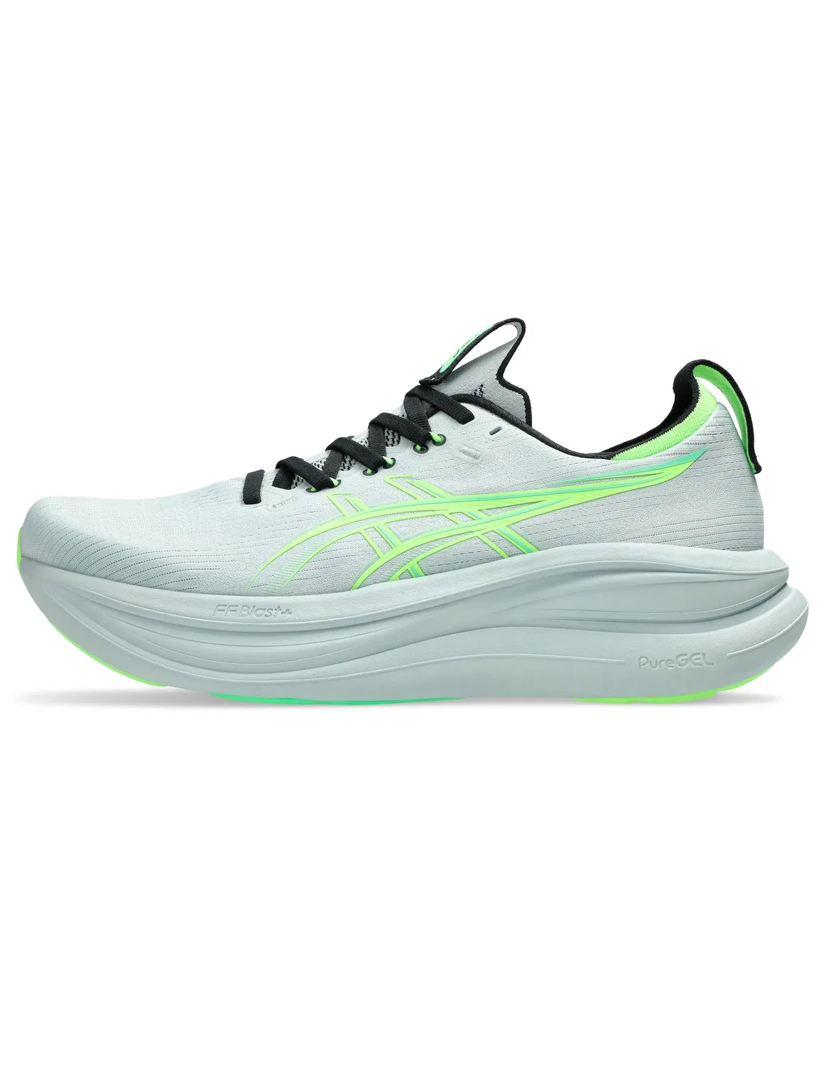 Кроссовки для бега GEL-NIMBUS 28, Asics, cold moss/illuminate green — фото 3