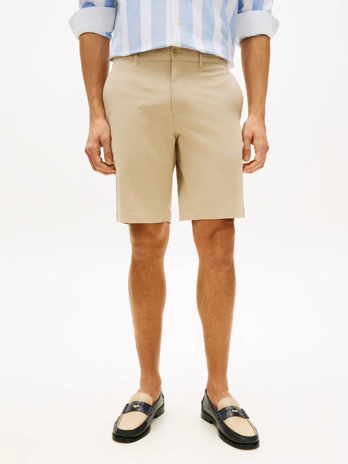Классические брюки-чиносы 'DENTON ESS' Tommy Hilfiger, Khaki — фото 3