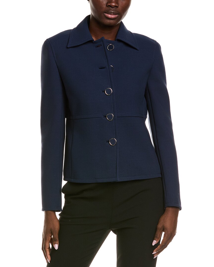 

Укороченный блейзер Lafayette 148 New York Lafayette 148 New York, синий